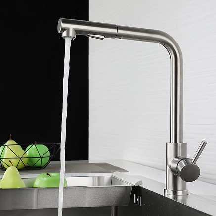 Robinet de Cuisine Inox Extensible